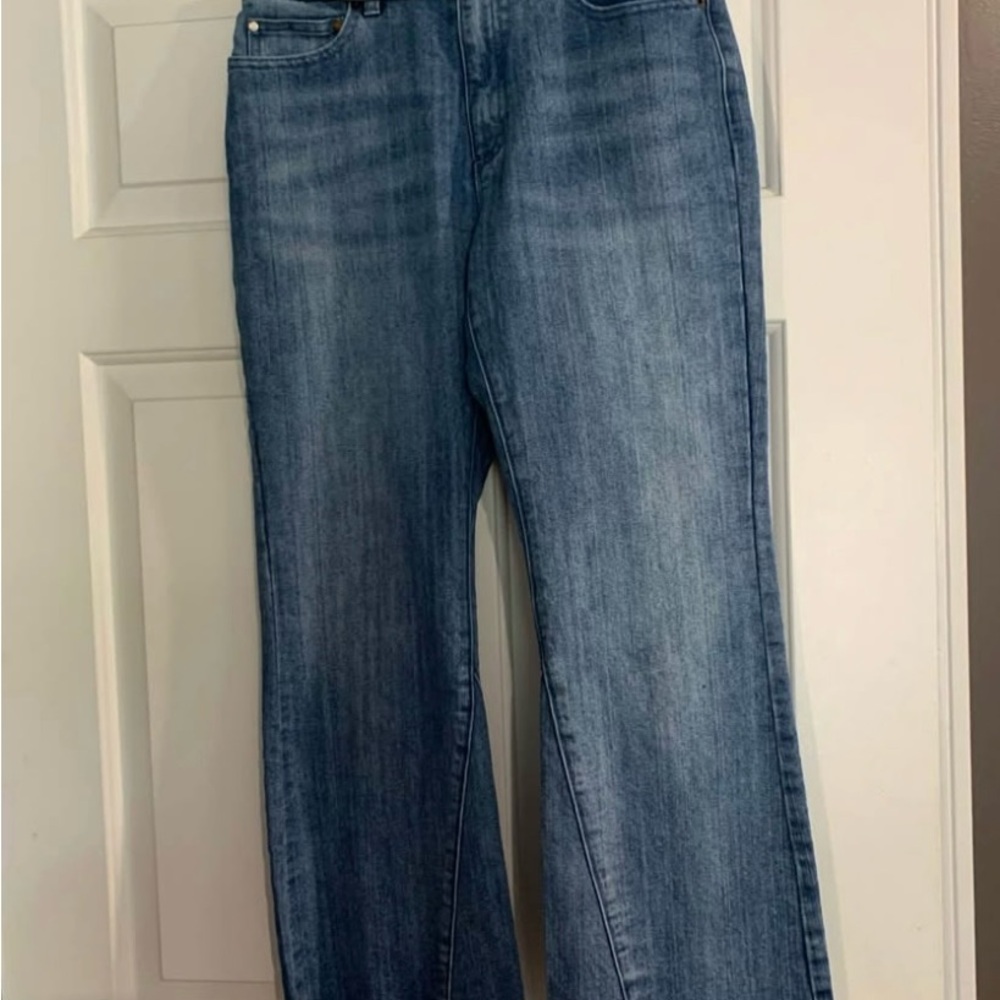 MICHAEL Michael Kors Light Blue Flare Jeans